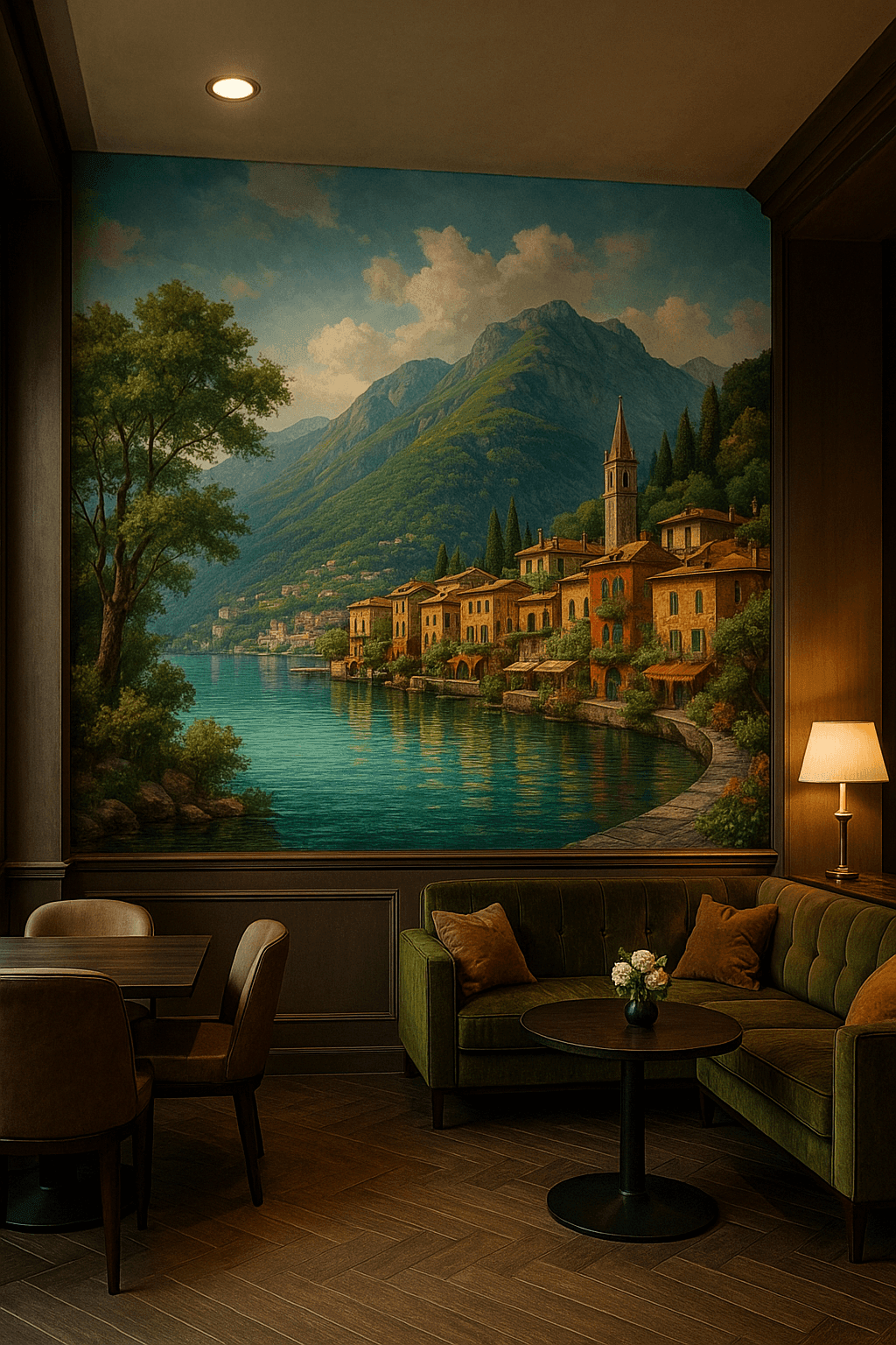 Premium Pakket Voor hotels, grote horecazaken, gyms, showrooms en sterke merkinterieurs. Jij levert het complete ontwerp of concept aan (eventueel via architect of ontwerpbureau), wij regelen de rest: technische optimalisatie voor WallPen-print, advies op locatie, planning en volledige uitvoering op één of meerdere wanden. Inclusief voorbespreking, maatadvies, opbouw, uitlijning, testprints en afwerking. Dit pakket is er voor projecten waar je ontwerp tot op het hoogste niveau geprint moet worden.