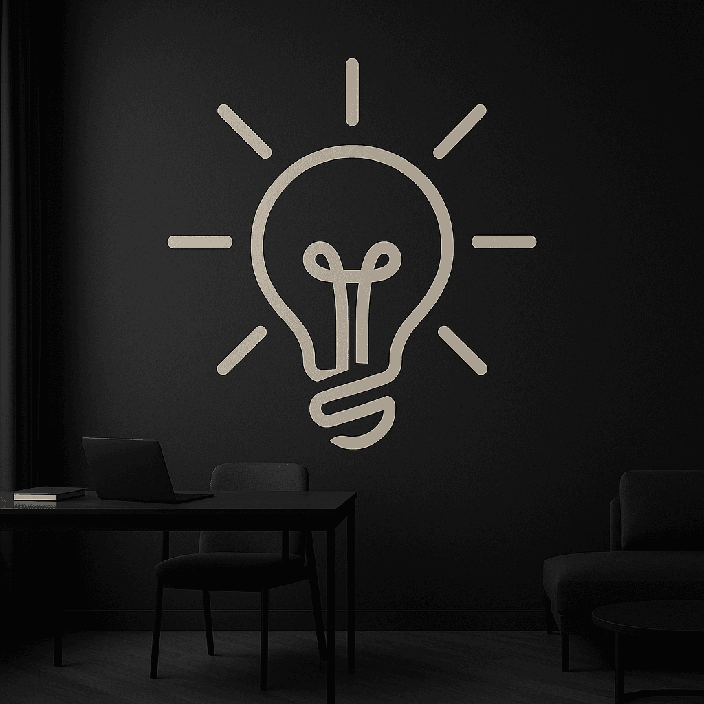  Basis Muurprint Voor één wand in een eenvoudige ruimte. Jij levert een kant-en-klaar ontwerp aan (vector of hoge resolutie), wij zorgen voor een haarscherpe 1-kleur print op de muur. Inclusief kleurcontrole, opbouw van de WallPen, uitlijning en testprint. Perfect als je vooral een strak logo of tekst op de wand wilt zonder extra ontwerpwerk. Tevens kan het basis paket worden uitgebreid! Vraag naar de mogelijkheden.