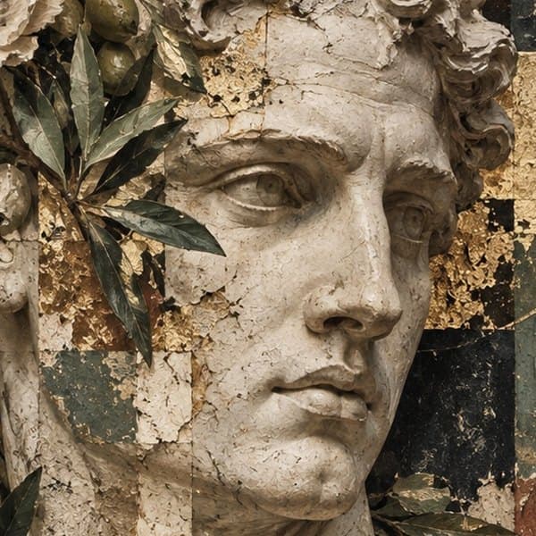 Detail: Buste met olijf
