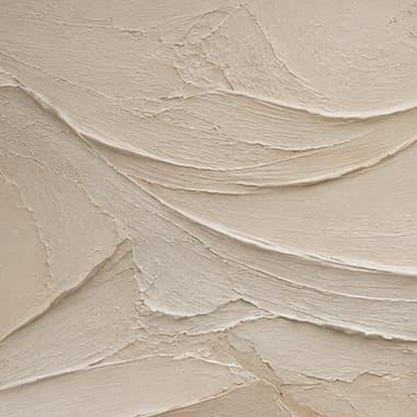 Detail: gestreken stuc