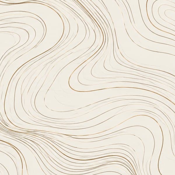 Detail: gouden contourlijnen