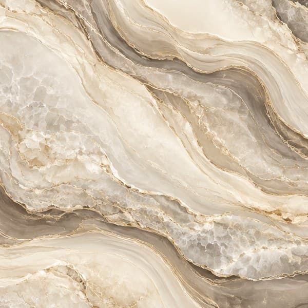 Detail: onyx in ivoor en taupe